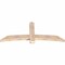 Ekena Millwork Bellingham Smooth Timber Gable Bracket, Douglas Fir, 72"W x 30"H x 3 1/2"D x 5 1/2"F, 10/12 Pitch GBW072X30X0406BEL00SDF - alternate 2